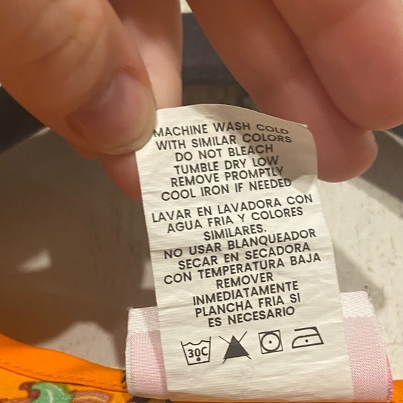 ScrubStar Orange And Black Halloween Monster Scrub Top 2X - Picture 8 of 8